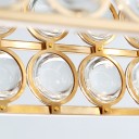 Loft Industry Modern - Beads Oval Chandelier